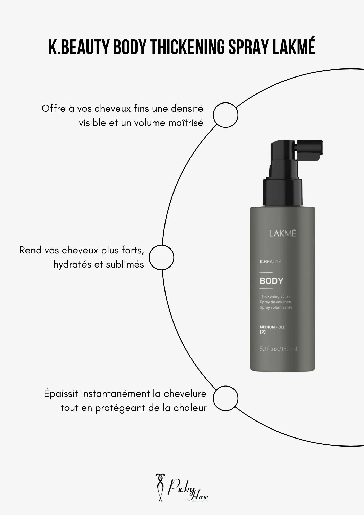 spray cheveux fins, Lakmé, Reims, coiffeur, visagiste