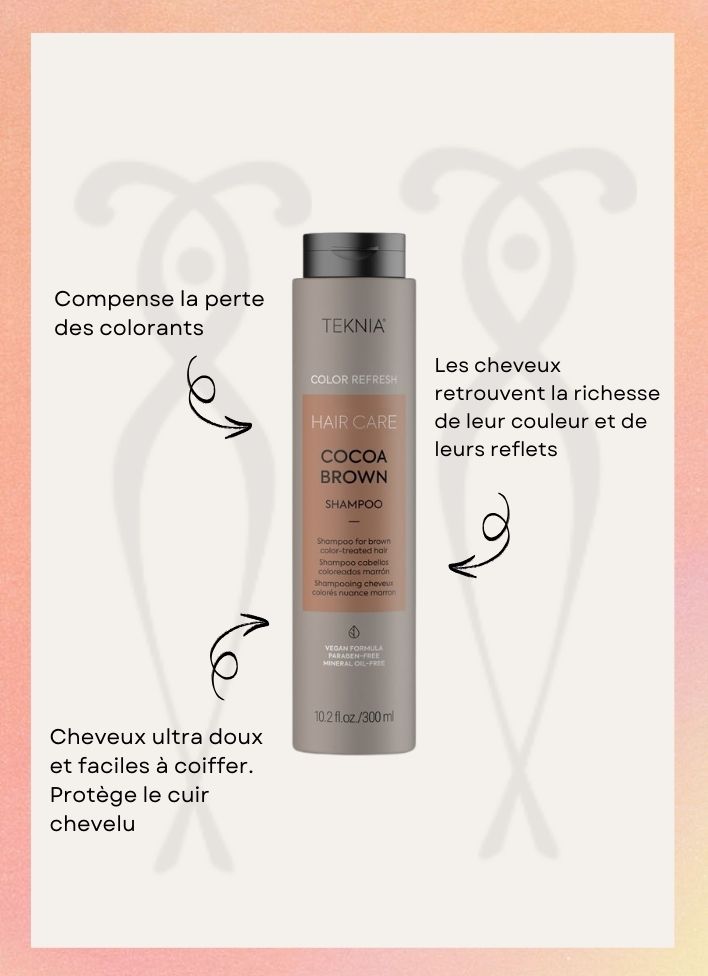 Shampoing Cocoa Brown Teknia