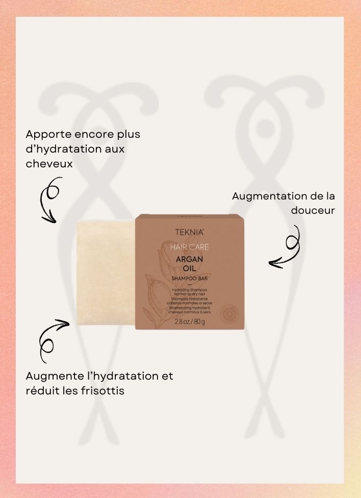 Shampoing solide Argan Oil Teknia