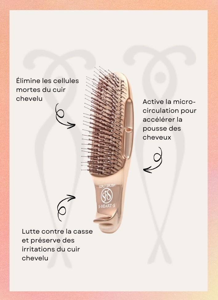 Scalp Brush Mini S.Heart.S