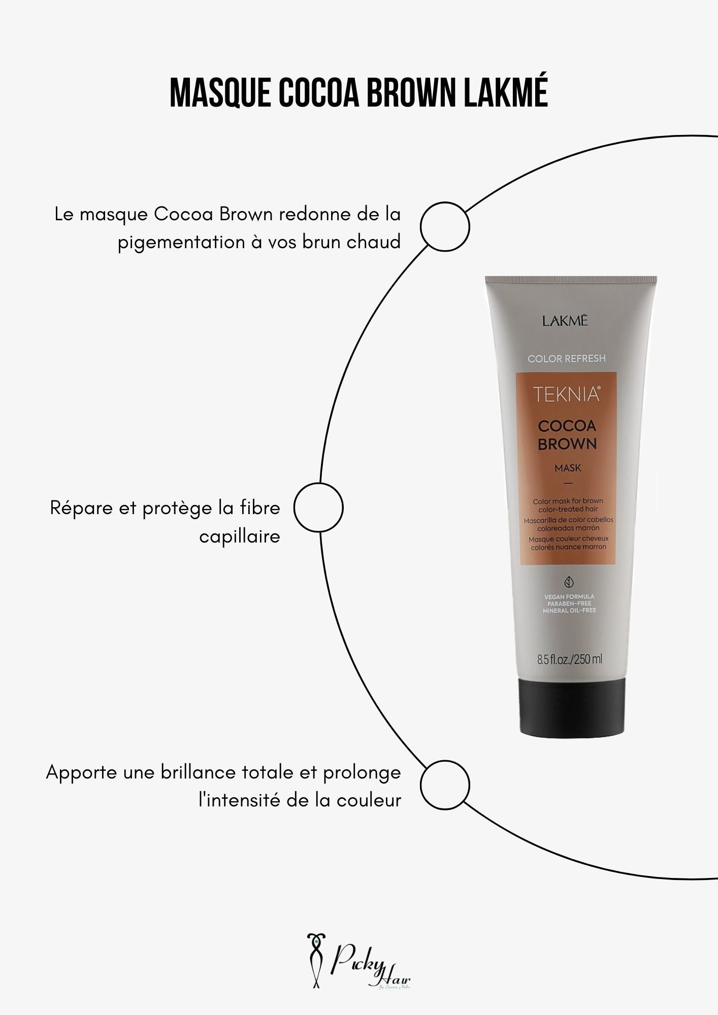 shampoing conserve couleur rouge acajou marron teknia lakmé