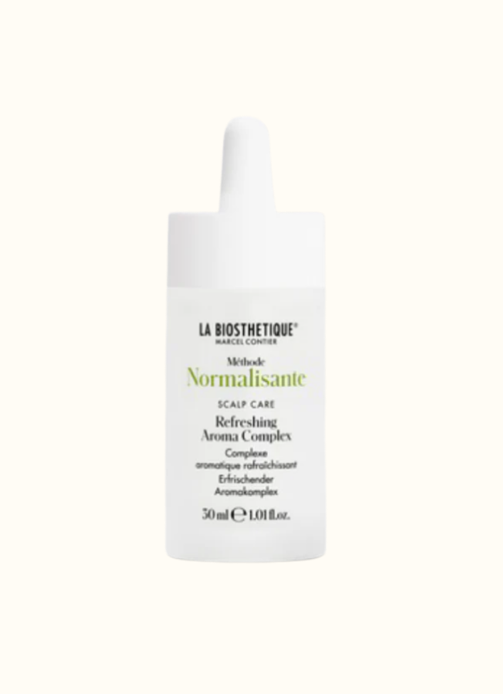 soin cuir chevelu gras, huiles essentielles, La Biosthétique, Reims, coiffeur, visagiste