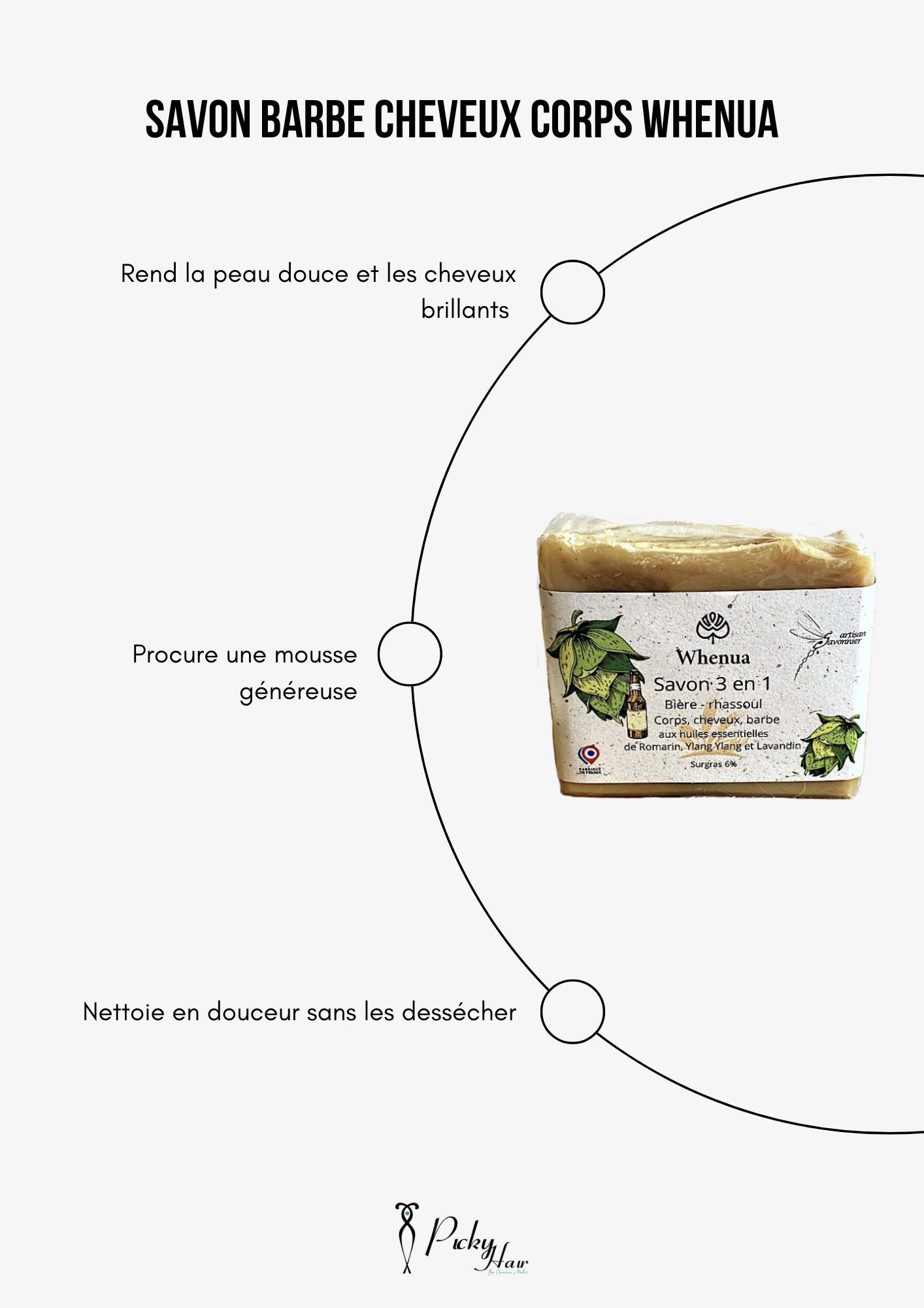 savon dur, barbe, corps, cheveux, bière rhassoul, homme, huiles essentielles, reims