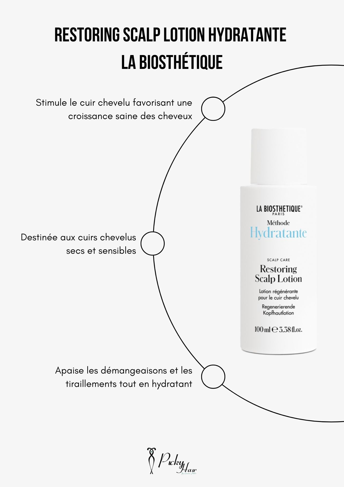 scalp lotion la biosthetique picky hair reims cuir chevelu