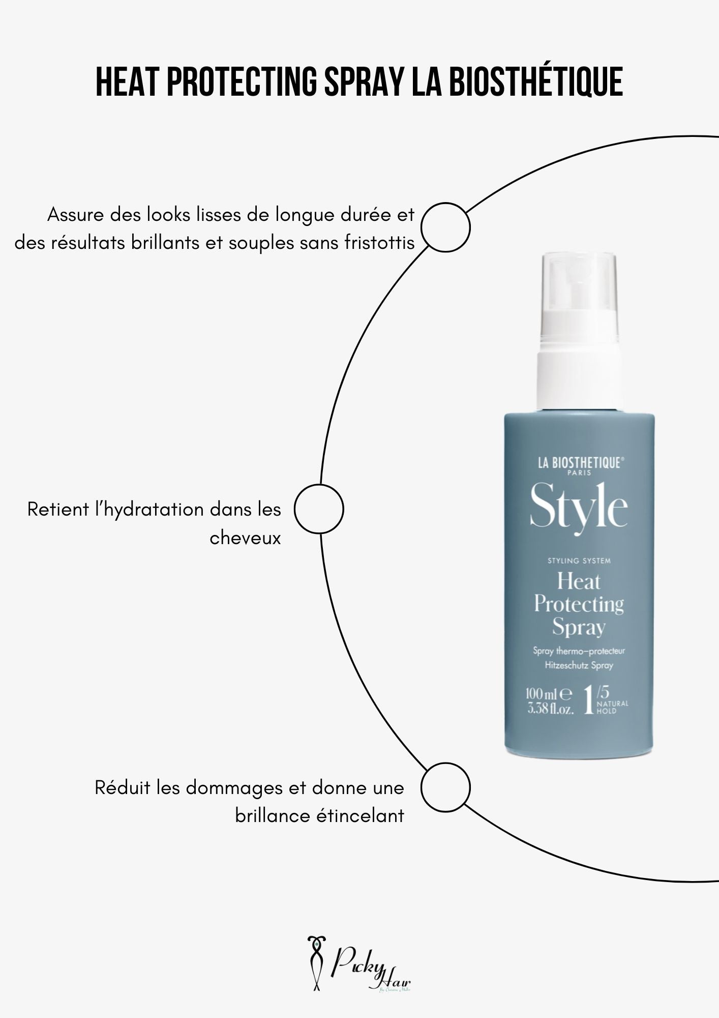 Protecteur de Chaleur La Biosthétique spray picky hair reims