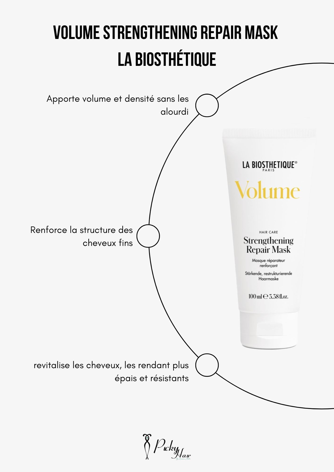 masque, répare, soin, renforce cheveux, la biosthetique reims