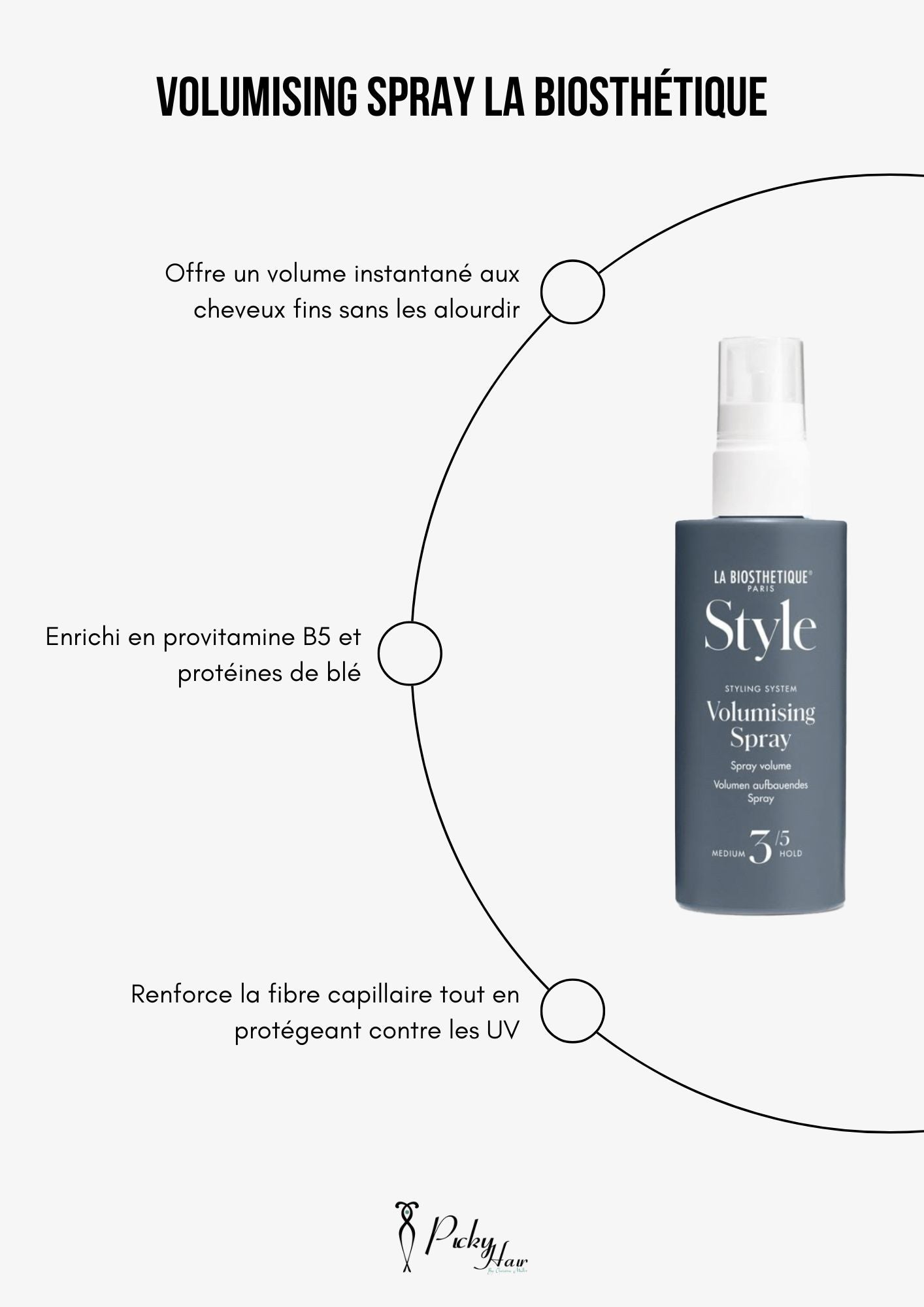 spray volume cheveux tous types la biosthetique reims picky hair