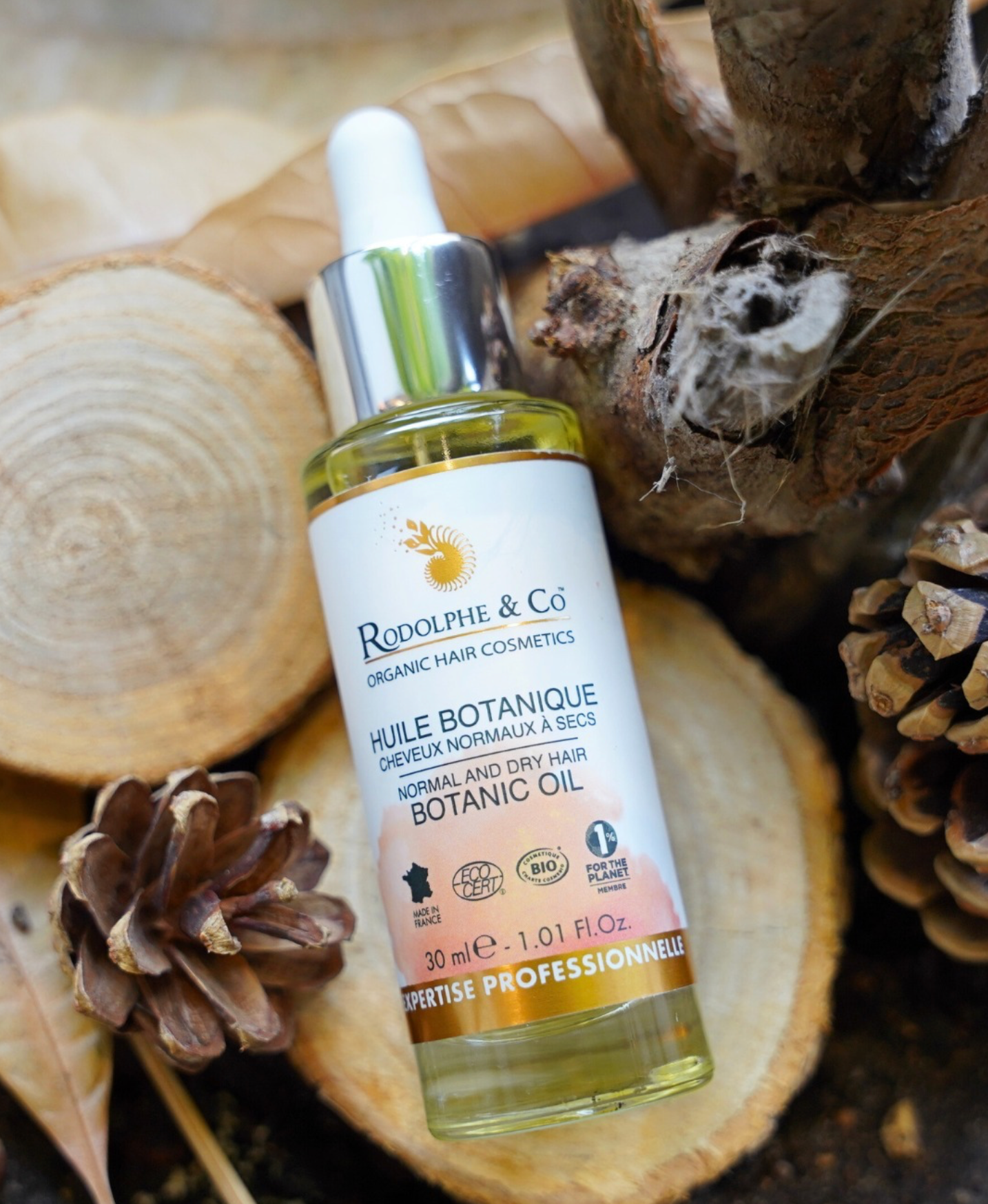 huile botanique cheveux hair care cheveux secs et normaux, rodolphe and co reims