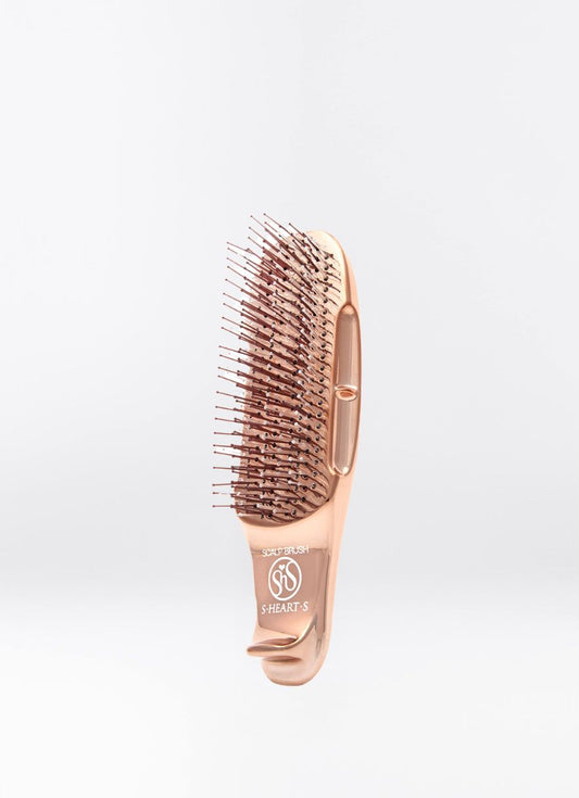 Scalp Brush s heart mini cuir chevelu