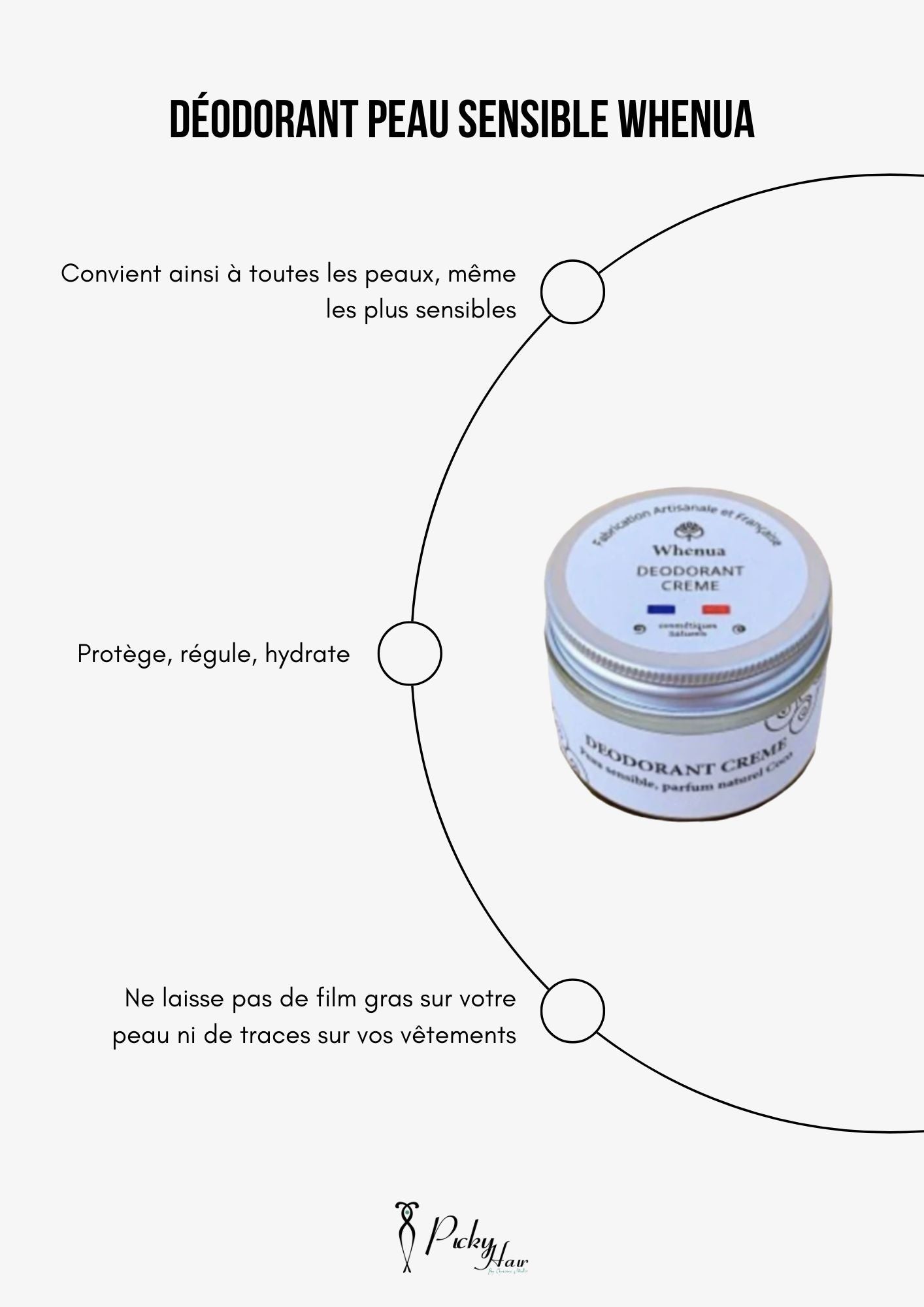 deodorant creme naturel Whenua