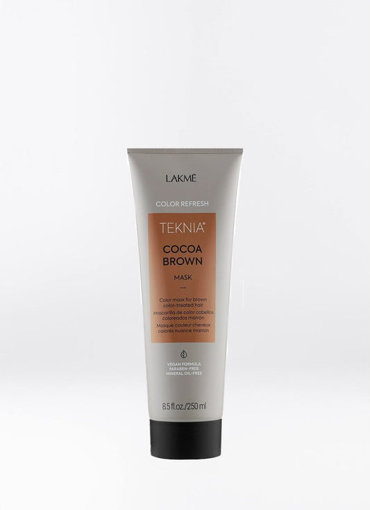 shampoing conserve couleur rouge acajou marron teknia lakmé