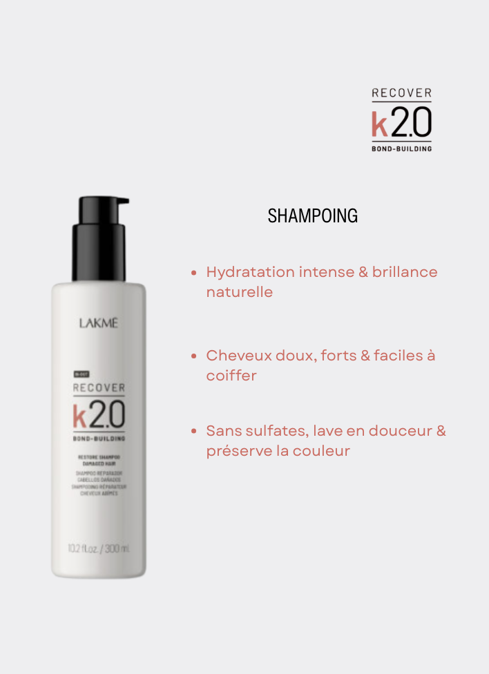 Shampoing Réparateur Cheveux Abîmés