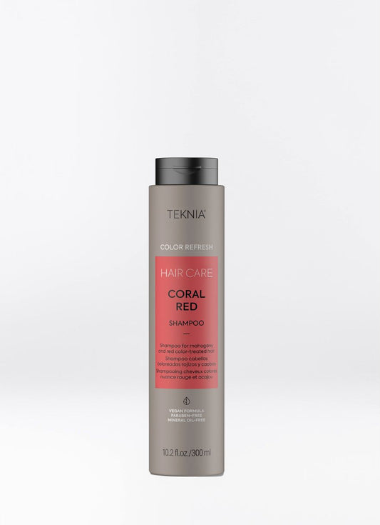 shampoing couleur rouge hair care teknia lakmé