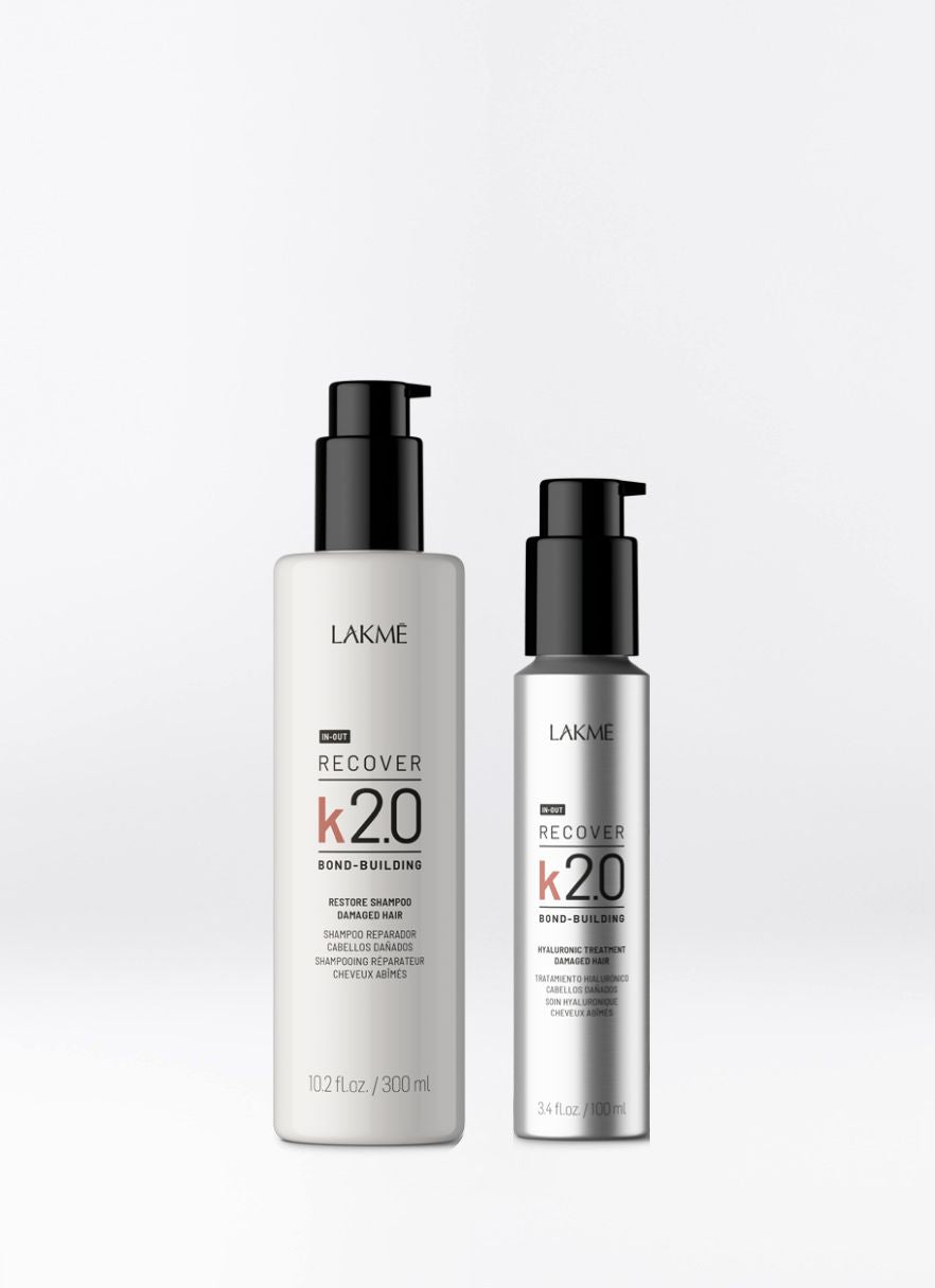 soin shampoing et traitement hyaluronique lakmé K2.0