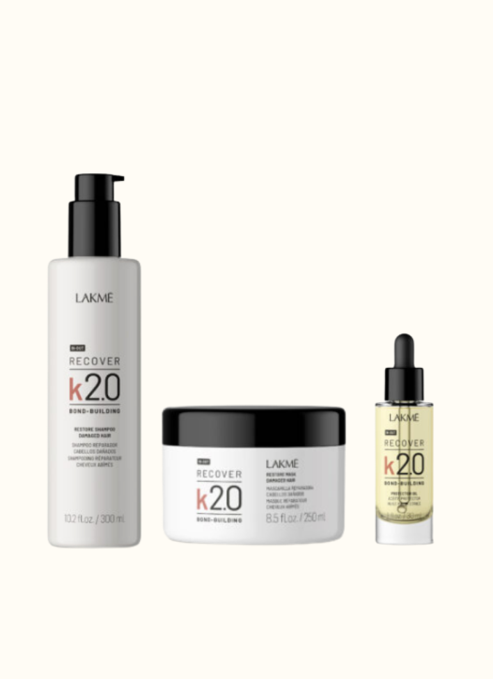 Trio K2.0 Shampoing & Masque & Huile