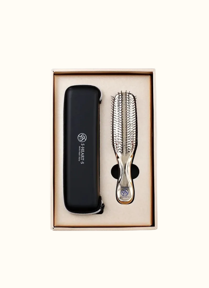 Coffret Scalp Brush Premium Gold