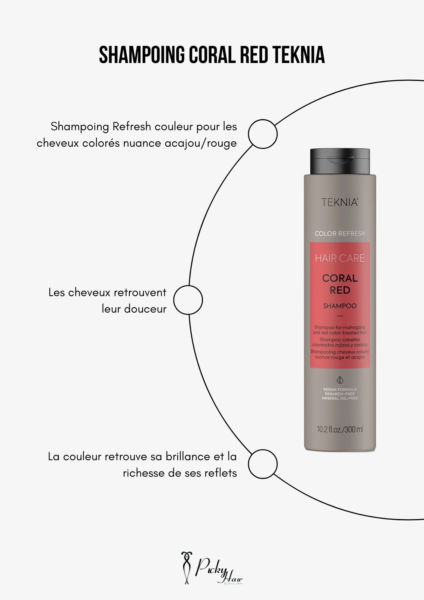 shampoing couleur rouge hair care teknia lakmé