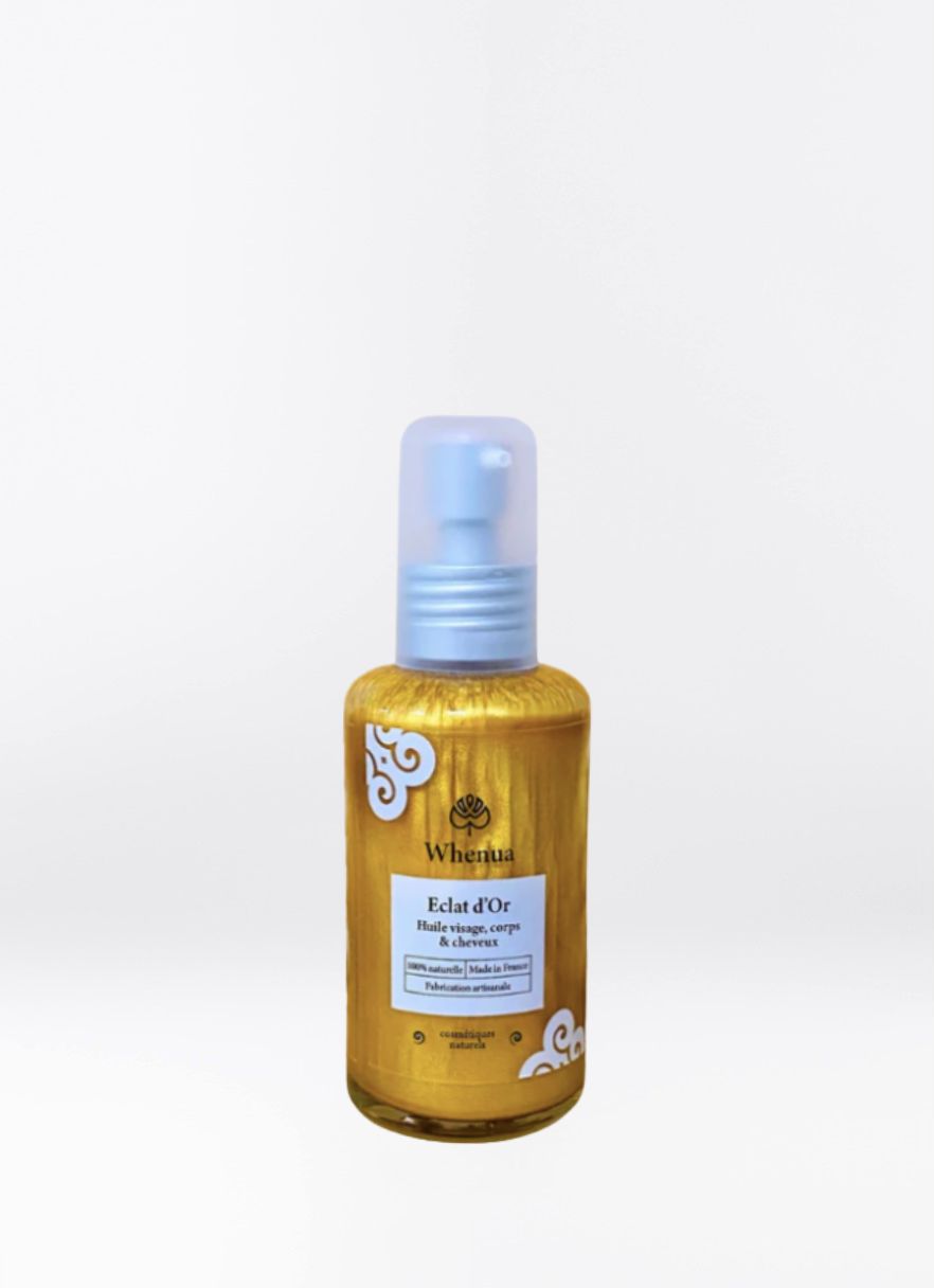 huile, doré, corps cheveux et visage,reims