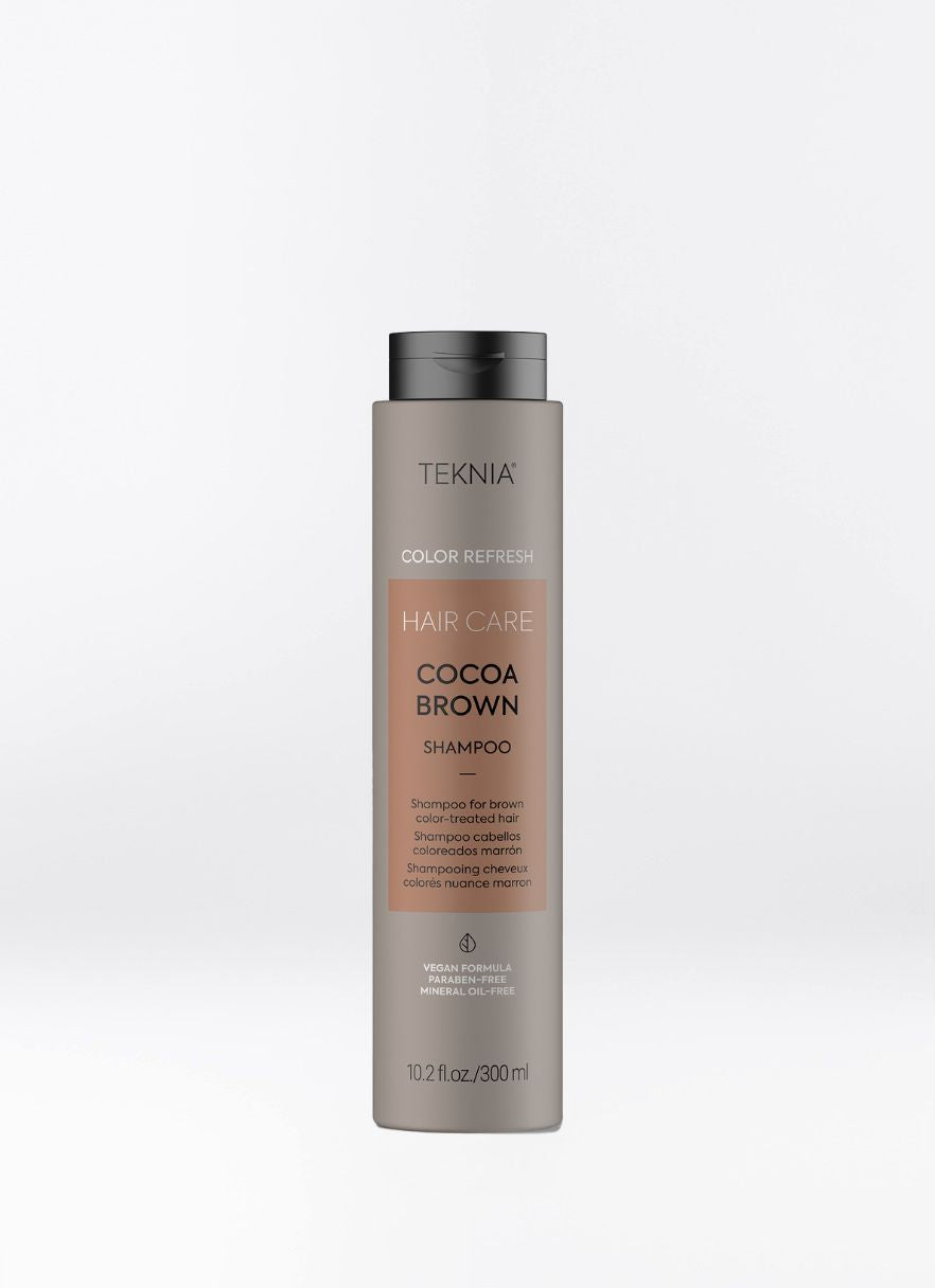 color refresh hair care shampoing marron teknia lakmé