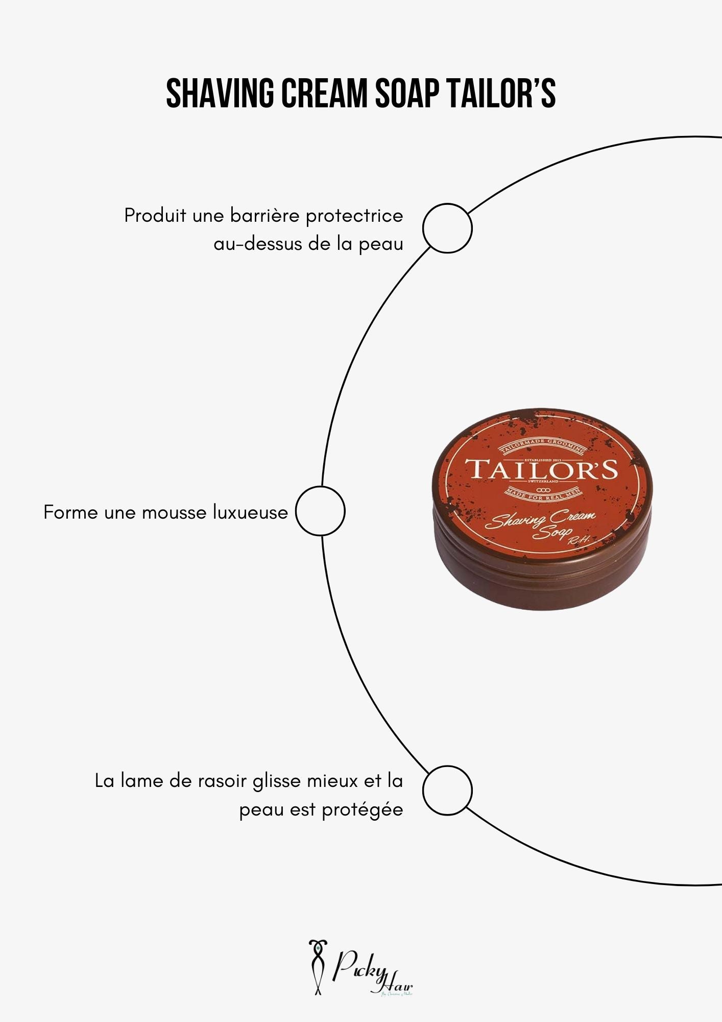 creme rasoir savon taillons homme barbe expert capillaire, visagisme picky hair