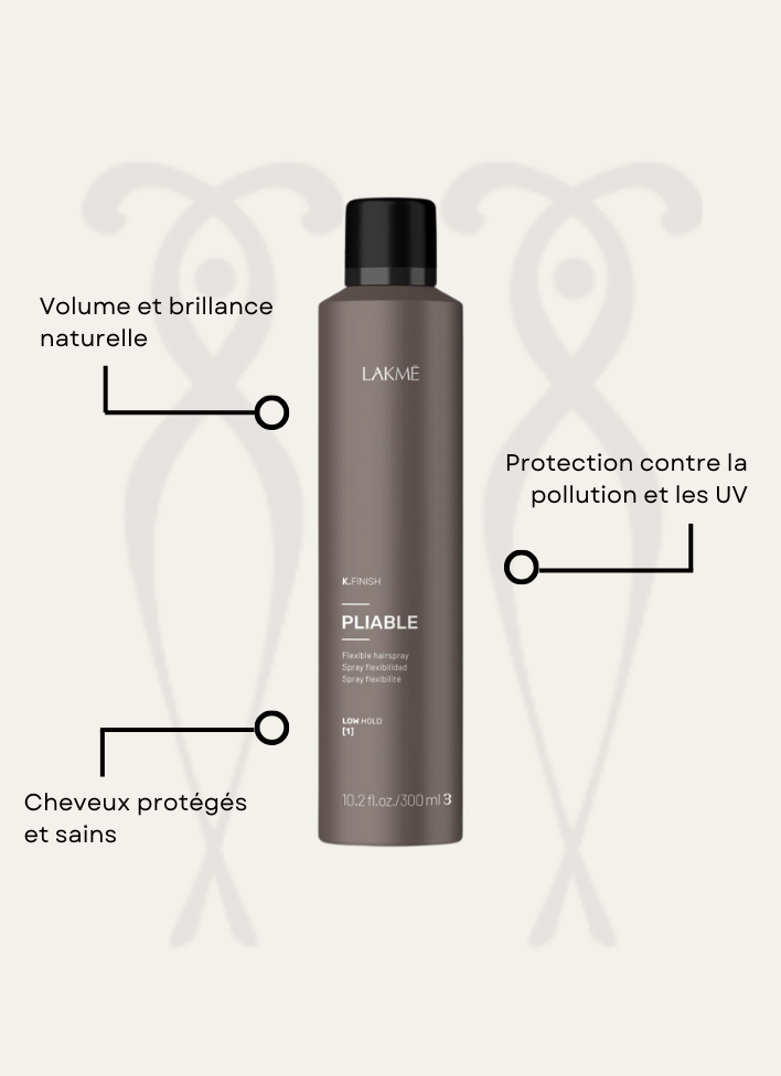 Spray fixation Pliable K.Finish Lakmé Picky Hair Reims