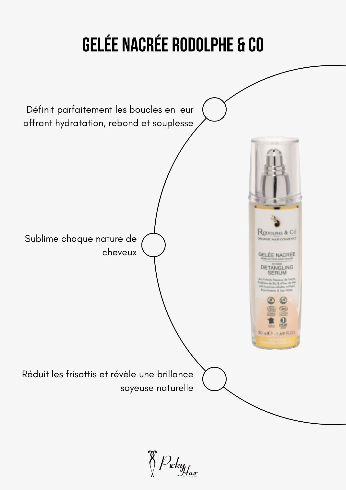 gelée nacrée Rodolphe and Co reims picky hair demelant bio hair care