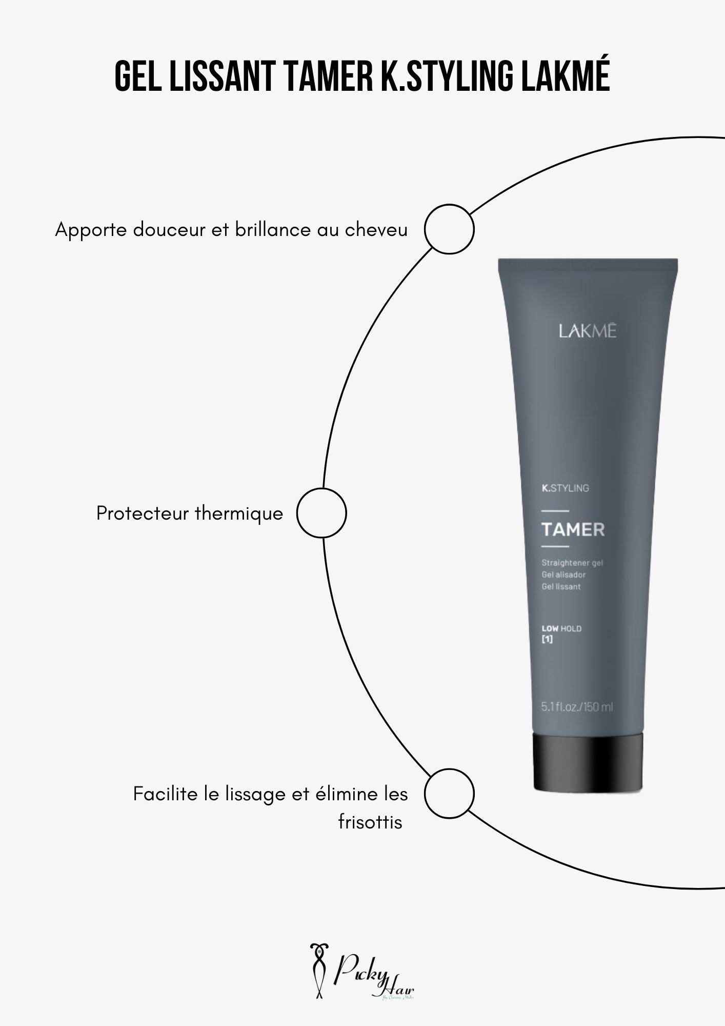 tamer lakmé soin cheveux gel reims picky hair volume 