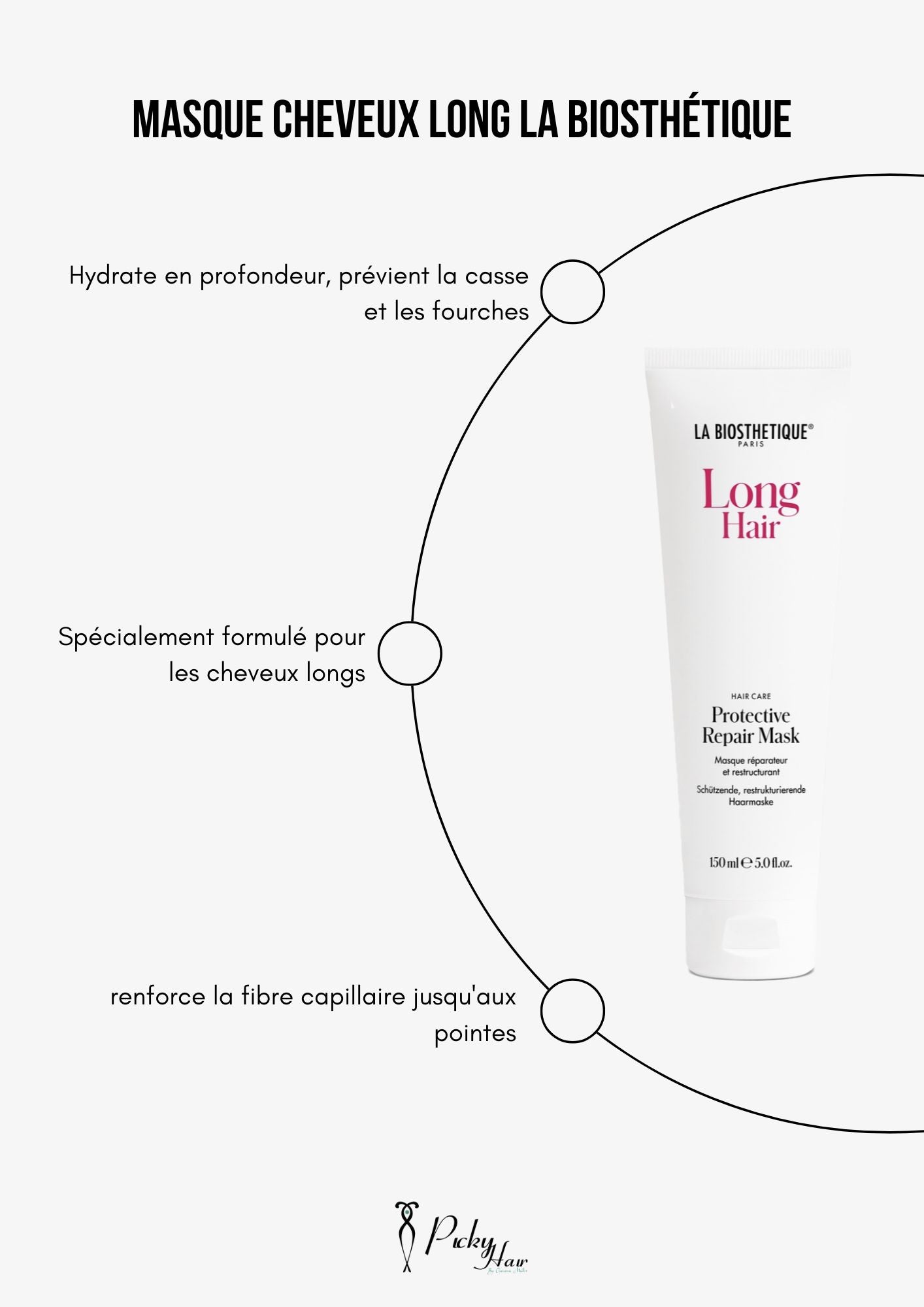 masque, long hair, soin, protège, reparation, restructeur, la biosthetique, reims