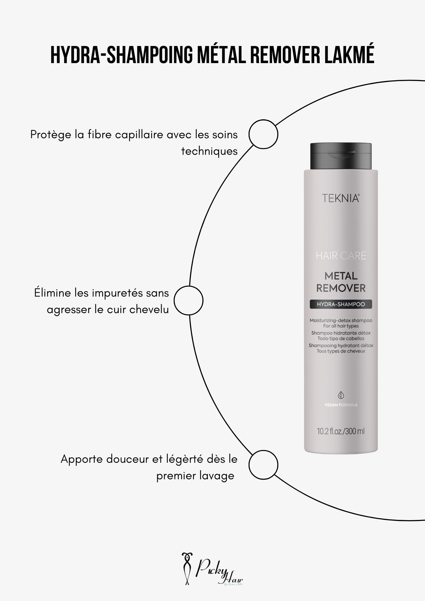 shampoing, Lakmé, Reims, coiffeur, visagiste metal remover 