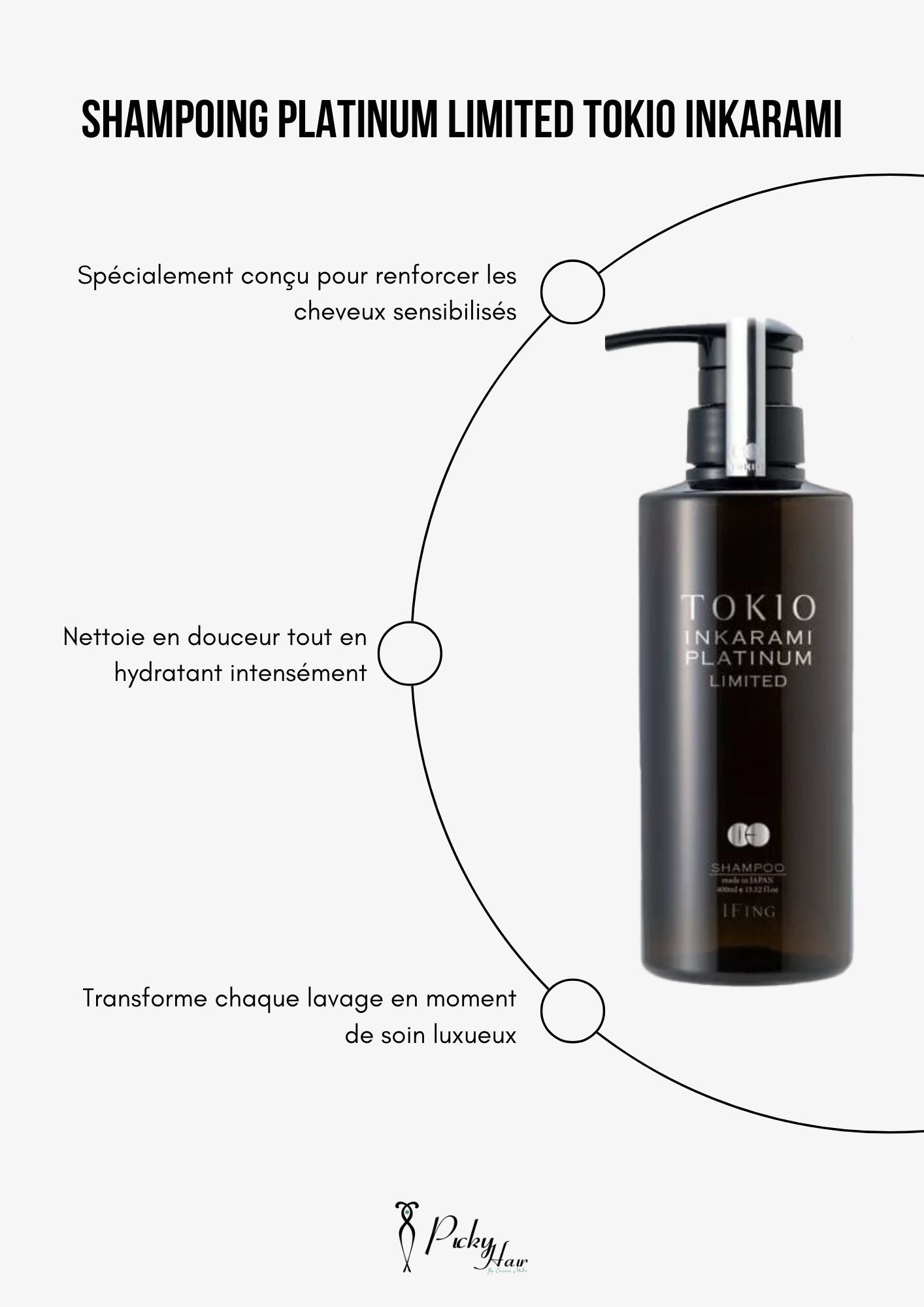 shampoing tokio Inkarami platinum Reims luxe, hair care, picky hair