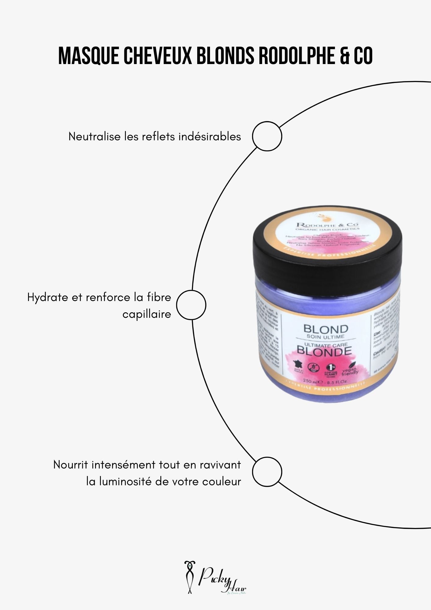 soin masque conserve blond couleur naturel rodolphe and co reims